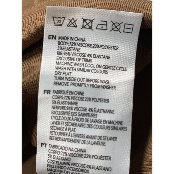 Varley Doublesoft Sweatshirt Funnel Neck Womens XL Bronze Betsy Sweat Oversized - Picture 10 of 10